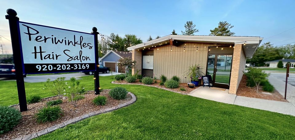 Periwinkles Salon Front Entrance